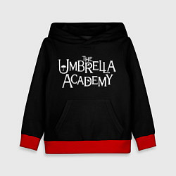 Толстовка-худи детская Umbrella academy, цвет: 3D-красный