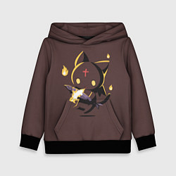 Толстовка-худи детская Чомусуке, цвет: 3D-черный