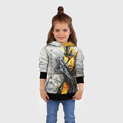Толстовка-худи детская DESTINY, WARLOCK, цвет: 3D-черный — фото 2