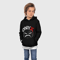 Толстовка-худи детская Onyx, цвет: 3D-белый — фото 2