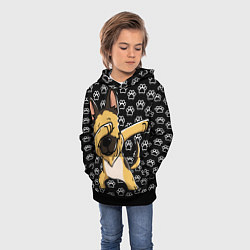 Толстовка-худи детская DAB DOG, цвет: 3D-черный — фото 2