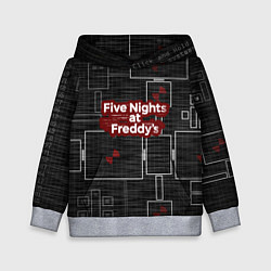 Толстовка-худи детская Five Nights At Freddy, цвет: 3D-меланж