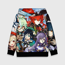 Детская толстовка Персонажи Genshin Impact