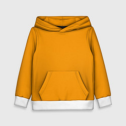 Детская толстовка Цвет Шафран без рисунка