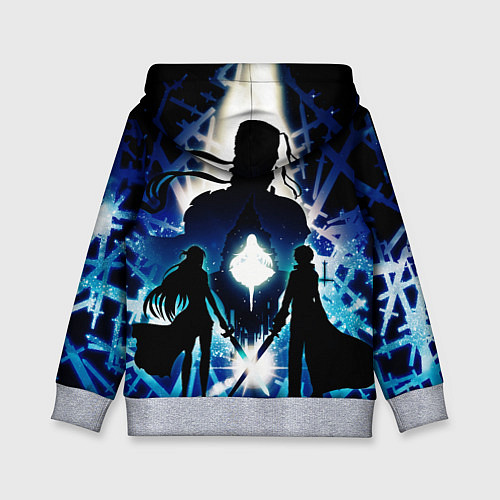 Детская толстовка Sword Art Online Кирито Асуна / 3D-Меланж – фото 2
