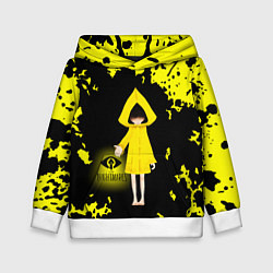 Толстовка-худи детская Little NightmaresШестая, цвет: 3D-белый