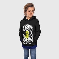 Толстовка-худи детская Little Nightmares 2, цвет: 3D-синий — фото 2