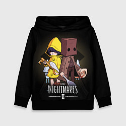 Толстовка-худи детская LITTLE NIGHTMARES 2, цвет: 3D-черный