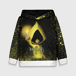 Толстовка-худи детская Little Nightmares 2, цвет: 3D-белый