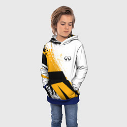Толстовка-худи детская Infinity Инфинити Z, цвет: 3D-синий — фото 2