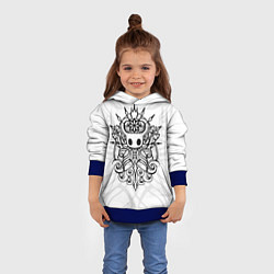 Толстовка-худи детская HOLLOW KNIGHT ХОЛЛОУ НАЙТ, цвет: 3D-синий — фото 2