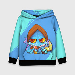 Толстовка-худи детская Сларк Dota 2, цвет: 3D-черный