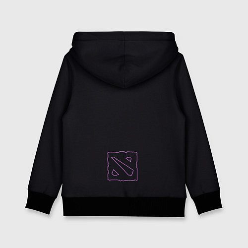 Детская толстовка Блэкхол Dota 2 / 3D-Черный – фото 2