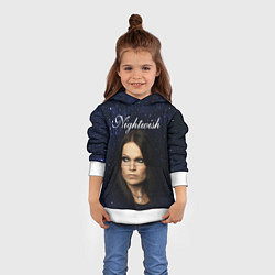 Толстовка-худи детская Nightwish Tarja Turunen Z, цвет: 3D-белый — фото 2