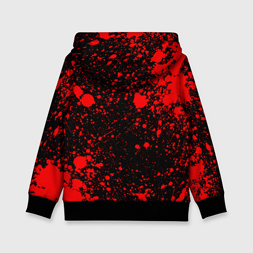Детская толстовка MONOKUMA МОНОКУМА BLOOD / 3D-Черный – фото 2