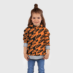 Толстовка-худи детская KTM КТМ Z, цвет: 3D-меланж — фото 2