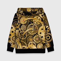 Детская толстовка Стимпанк механизмы шестеренки