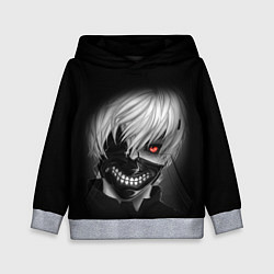 Толстовка-худи детская TOKYO GHOUL ТОКИЙСКИЙ ГУЛЬ, цвет: 3D-меланж