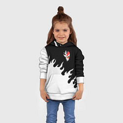 Толстовка-худи детская BLEACH FIRE БЛИЧ ОГОНЬ, цвет: 3D-белый — фото 2