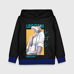 Толстовка-худи детская Legoshi Art, цвет: 3D-синий