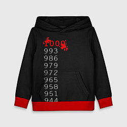 Толстовка-худи детская 1000 - 7 Tokyo Ghoul, цвет: 3D-красный