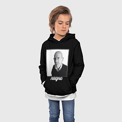 Толстовка-худи детская Ладно, цвет: 3D-белый — фото 2