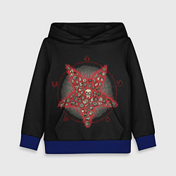 Толстовка-худи детская Star of Isaac, цвет: 3D-синий