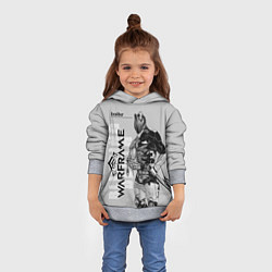 Толстовка-худи детская Excalibur, цвет: 3D-меланж — фото 2