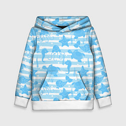 Детская толстовка Морские жители