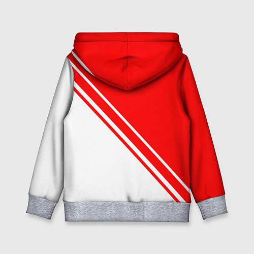 Детская толстовка FC AJAX AMSTERDAM ФК АЯКС / 3D-Меланж – фото 2