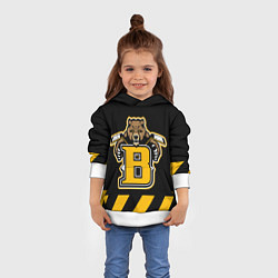 Толстовка-худи детская BOSTON BRUINS, цвет: 3D-белый — фото 2