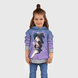 Толстовка-худи детская Убивая слизней 300, цвет: 3D-меланж — фото 2