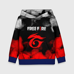 Толстовка-худи детская Free Fire ? Фри Фаер, цвет: 3D-синий