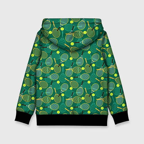 Детская толстовка Большой Теннис / 3D-Черный – фото 2