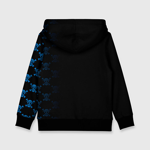 Детская толстовка Манки Д Луффи One Piece / 3D-Черный – фото 2