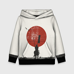 Детская толстовка Самурай на коне