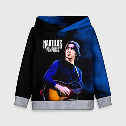 Толстовка-худи детская Вячеслав Бутусов Nautilus Pompilius, цвет: 3D-меланж