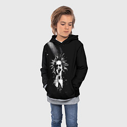 Толстовка-худи детская Горшок на концерте, цвет: 3D-меланж — фото 2