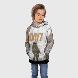 Толстовка-худи детская DAYZ ДЕЙЗИ Z, цвет: 3D-черный — фото 2