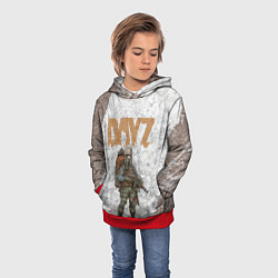 Толстовка-худи детская DAYZ ДЕЙЗИ Z, цвет: 3D-красный — фото 2