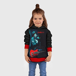 Толстовка-худи детская Агата Кристи Глеб Самойлов, цвет: 3D-красный — фото 2
