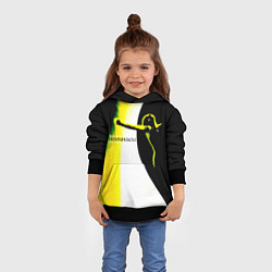 Толстовка-худи детская Кукрыниксы - Фаворит Солнца, цвет: 3D-черный — фото 2