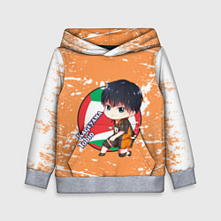 Толстовка-худи детская Kageyama tobio Haikyu Z, цвет: 3D-меланж