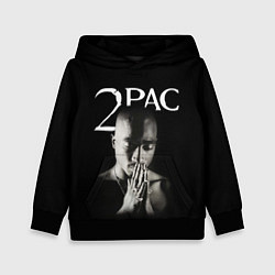 Толстовка-худи детская TUPAC, цвет: 3D-черный