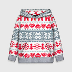 Детская толстовка Вязаный рисунок