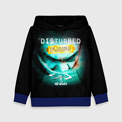 Толстовка-худи детская The Sickness - Disturbed, цвет: 3D-синий