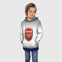 Толстовка-худи детская F C Arsenal, цвет: 3D-синий — фото 2