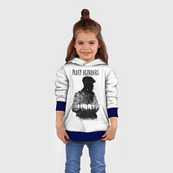 Толстовка-худи детская Thomas Shelby Peaky Blinders, цвет: 3D-синий — фото 2