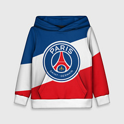 Толстовка-худи детская Paris Saint-Germain FC, цвет: 3D-белый