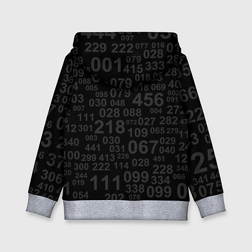 Детская толстовка SQUID GAME: ФИГУРКИ СТРАЖЕЙ / 3D-Меланж – фото 2
